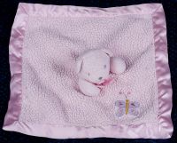 Tiddliwinks Teddy Bear w/ Butterfly Pink Lovey Plush Rattle Security Blanke